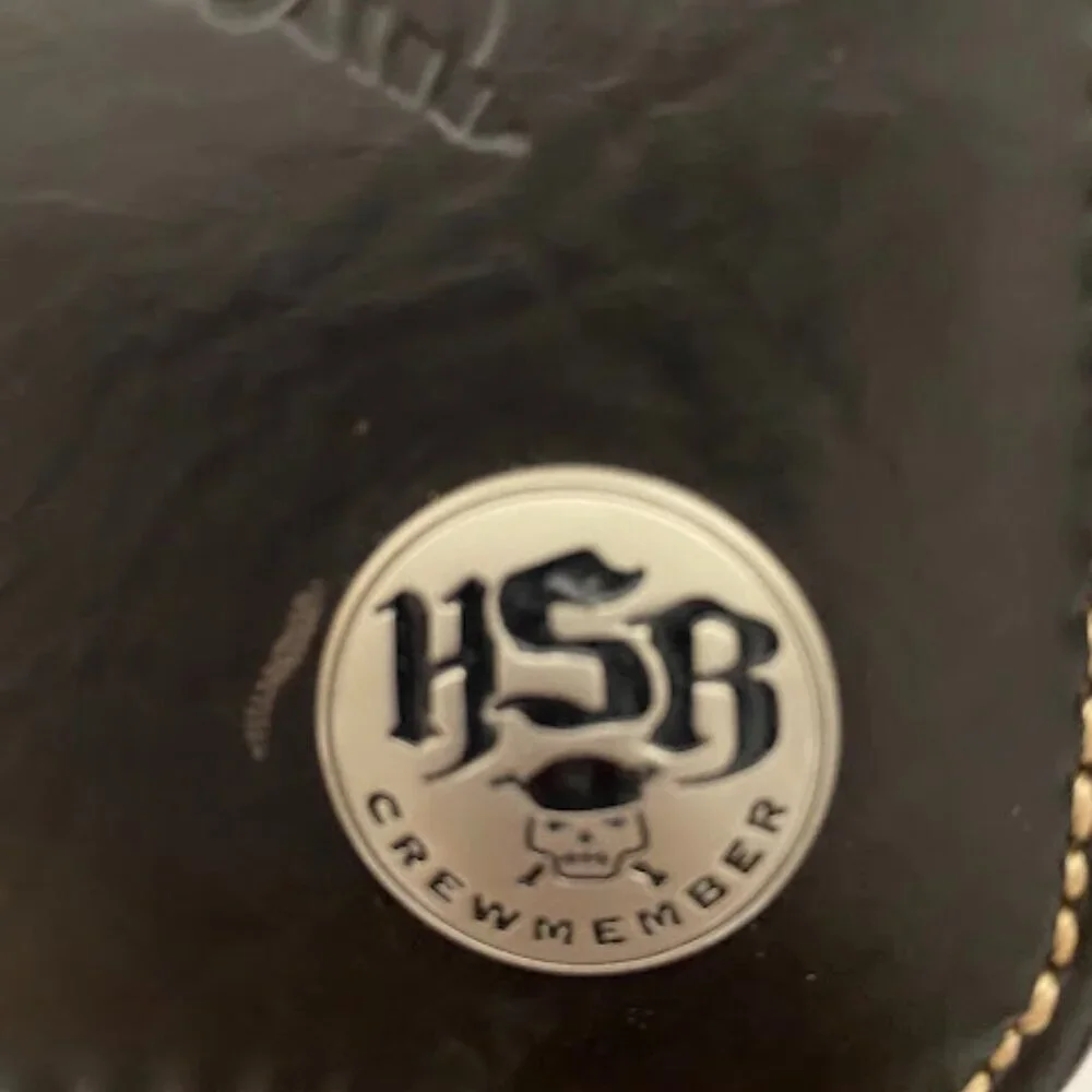 High Seas Rally Black Leather Bifold Trifold Wallet Organizer Passport Holder